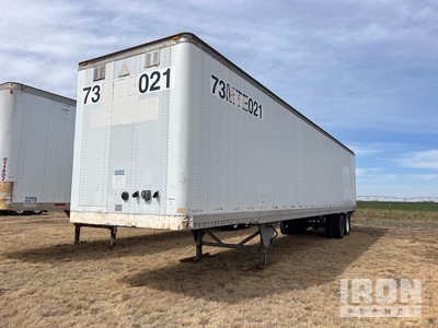 1998 Hyundai VI2480152JS 48 ft x 102 in T/A Gesloten aanhangwagen