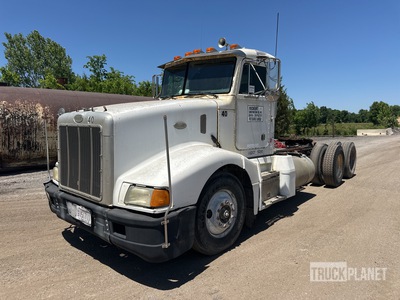 1998 Peterbilt 377 6x4 Day Cab Truck Tractor