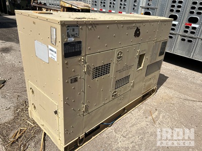 US Department of Defense MEP-806B 60 kW Skid-Mounted Generator Set (Inoperable)