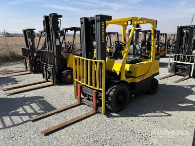 2007 Hyster H50FT 4650 lb Pneumatic Tire Forklift (Inoperable)