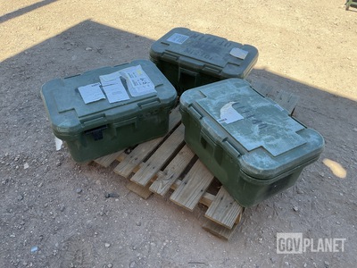 (3) Insulated Food Transport Containers