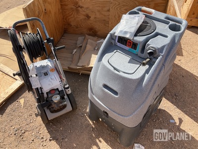 (1) Carpet Extractor & (1) Pressure Cleaner