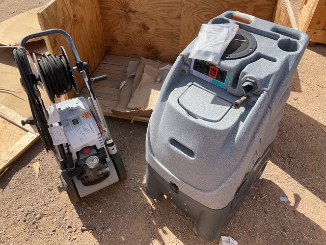 (1) Carpet Extractor & (1) Pressure Cleaner