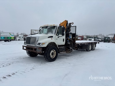 Copma 170.5 7900 kg Knuckle Boom on 2004 International 7500 6x4 Boom Truck