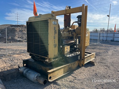 1985 Cat 3408 400 kW Skid-Mounted Generator Set