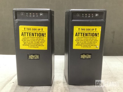 (2) Tripp-Lite SMART750USB Battery Packs