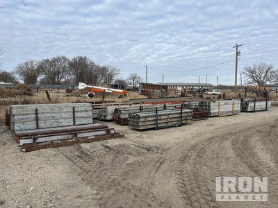 Quantity of (14) Pallets of Concrete Forms