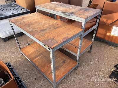 Quantity of (2) 2 ft x 4 ft Workbench