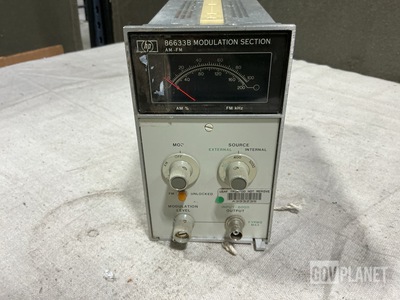 (2) HP 86633B Modulation Sections