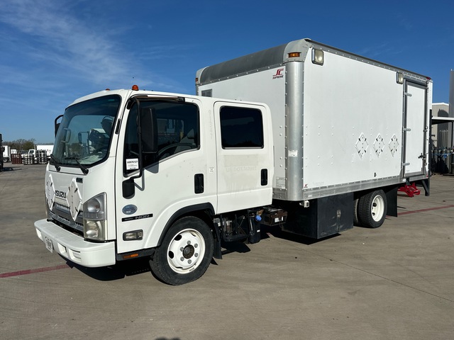 2012 Isuzu NQR Crew Cab 4x2 Van Truck