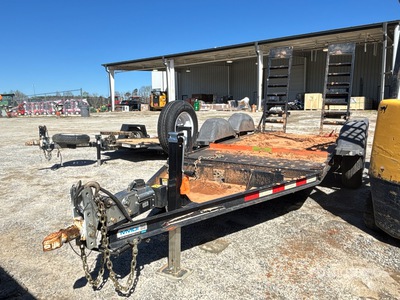 2019 MMDI 10 ft T/A Equipment Trailer