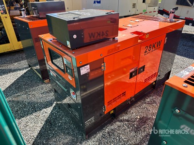 2022 28 kW Skid-Mounted Groupe électrogène (Unused)