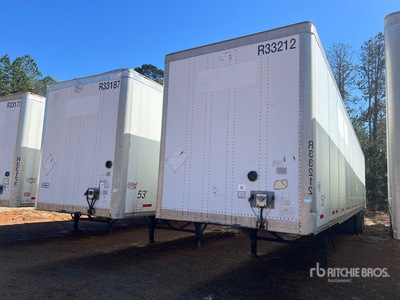 2013 Wabash DVCVHPC 53 ft x 102 in T/A Van Trailer