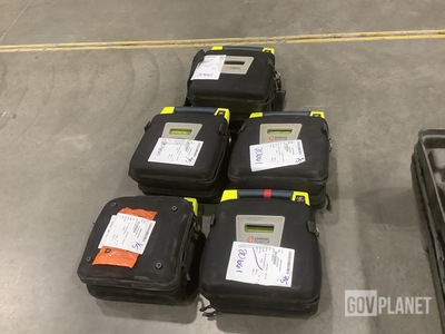 (5) Cardiac Science PowerHeart AED G3 Pro Defibrillators