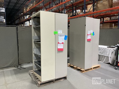 (4) Wright Line Storage Cabinets