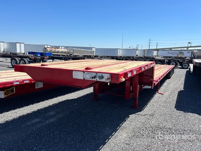 2013 Transcraft DTL-2100 48 ft Tri/A Single Drop Semi aanhanger