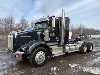 2016 Kenworth T800 6x4 Sleeper Truck Tractor