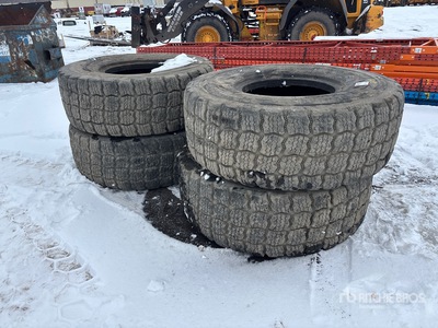 Quantity of (4) Dynamo Xtreme Grip 20.5R25 Tires