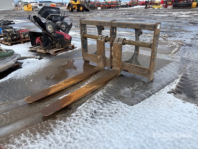 Garier 10527-0025-01 72 in Q/C Wheel Loader Forks - Fits Komatsu WA270