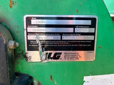 2013 JLG 10054 Telehandler