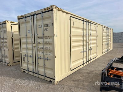 2025 40 ft High Cube Multi-Door Conteneur de stockage