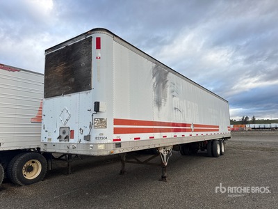 1986 Great Dane 721TZ1B 48 ft x 102 in T/A Remorque fourgon