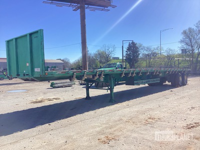 2016 Clark CFBT2015 48 ft T/A Flatbed Trailer