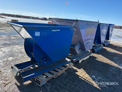 Quantity of (4) Various Size Tolva autodescargable