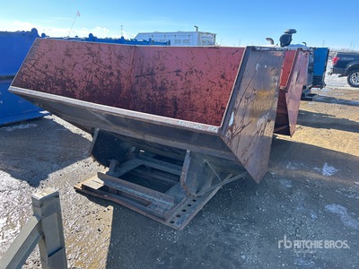 Quantity of (2) 54 in deep Tolva autodescargable