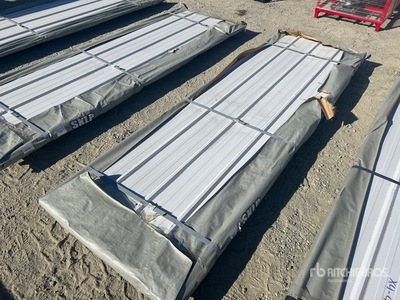 Quantity of (100) 2026 SKLP SKL100 Galvalume Steel Sheets (Unused)