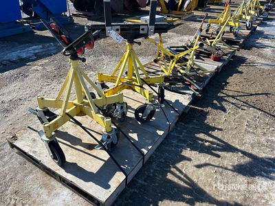Quantity of (6) 2500lbs we stand Pipe Stand
