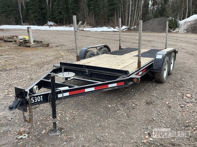 2000 Zieman 16 ft T/A Tilt Deck Trailer