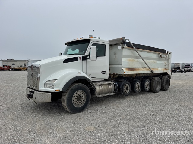 2016 Kenworth T880 12x4 Simple 16 Five Axle Dump Truck