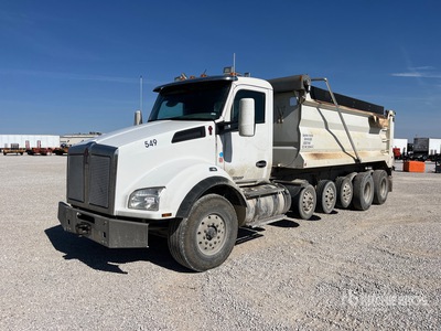 2016 Kenworth T880 12x4 Vijfassige kiepwagen