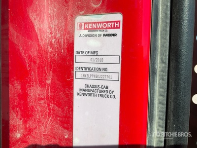 2019 Kenworth T880 Tracteur routier