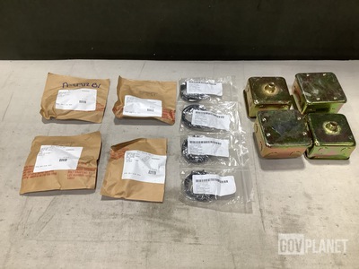 (15) Shear Bolts, (63) Round Plain Nuts & Assorted Items