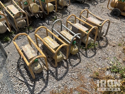 Quantity of (5) Dynapac Electric Wibrator do betonu (Inoperable)