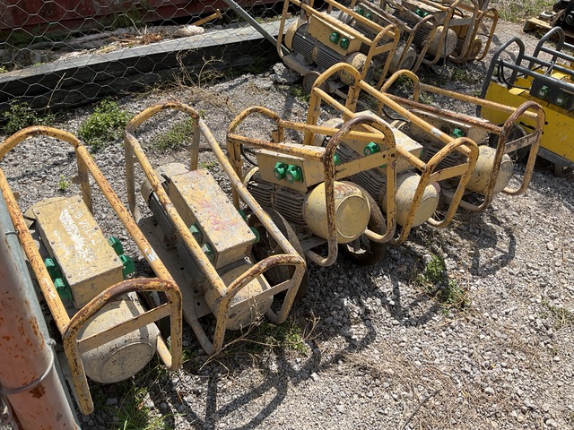 Quantity of (5) Dynapac Electric Concrete Vibrator (Inoperable)