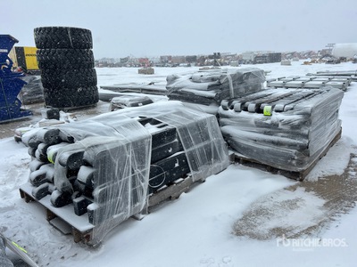 Quantity of (3) 12"x6' Plastic Retainer Skids