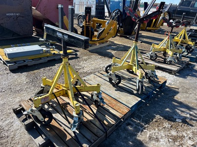 Quantity of (2) 2500lbs per stand موقف الأنابيب