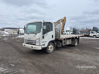 2017 Isuzu NRR 4x2 Flatbed Dump Truck