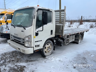 2017 Isuzu NRR 4x2 Flatbed Truck