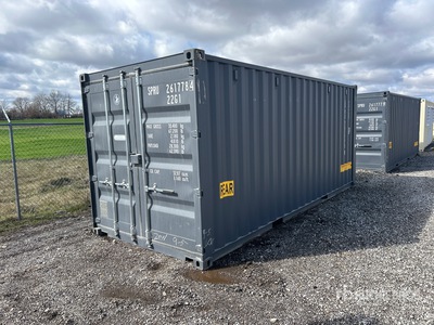 20 ft Double Door Storage Container (Unused)