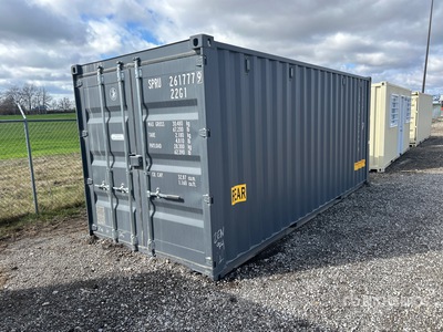 20 ft Double Door Storage Container (Unused)