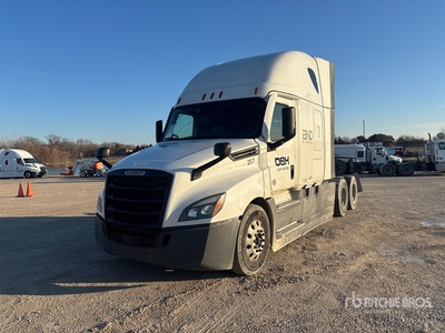 2022 Freightliner Cascadia 126 6x4 تراكتور شاحنة كابينة النوم (ثنائية المحور)