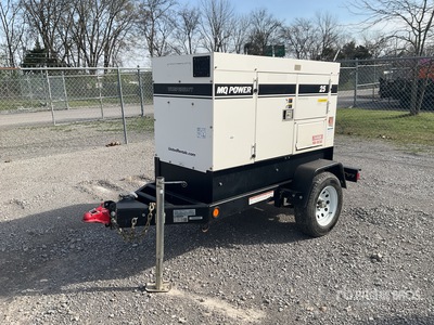 2022 Multiquip DCA25SSIU4F 20 kW Mobile Zestaw prądotwórczy