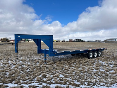 25 ft Tri/A Gooseneck Nutsaanhangwagen