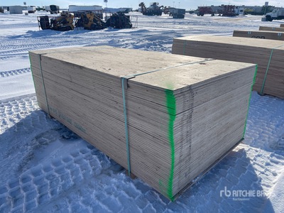 Quantity of (50) 4 ft x 8 ft 5/8 in. CSP/DFP No Stamp Multiplex (Unused)