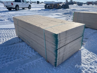 Quantity of (50) 4 ft x 8 ft 5/8 in. CSP/DFP No Stamp Multiplex (Unused)