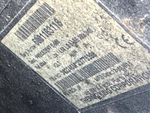 General Appearance with Refrigeration Unit Serial Number